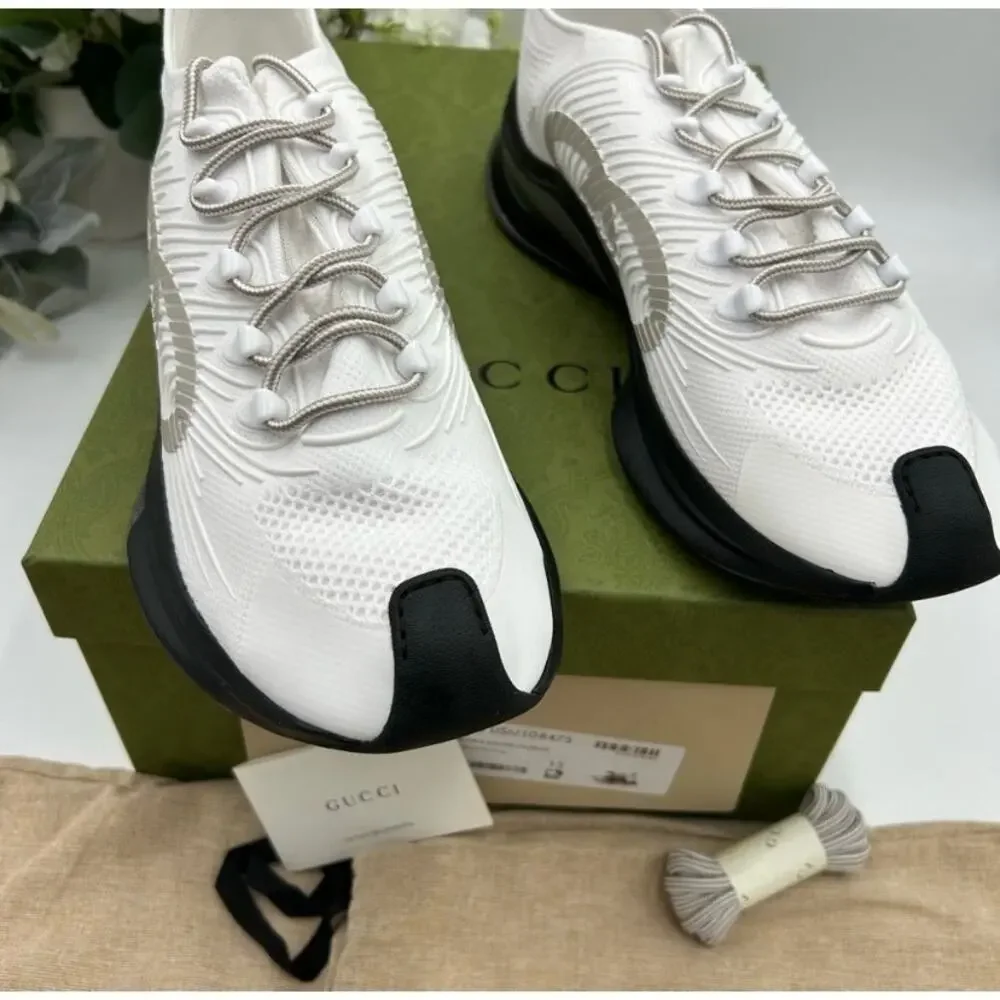 Men's Gucci trainer, interlocking G, sneakers size 13 made in Italy